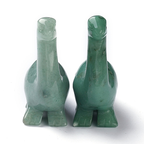 

PandaHall Natural Green Aventurine 3D Home Display Decorations, Dinosaur, 70x84x28mm Green Aventurine Dinosaur
