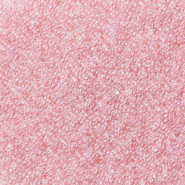 

PandaHall TOHO Round Seed Beads, Japanese Seed Beads, (289) Light French Rose Transparent Luster, 11/0, 2.2mm, Hole: 0.8mm, about..., Pink