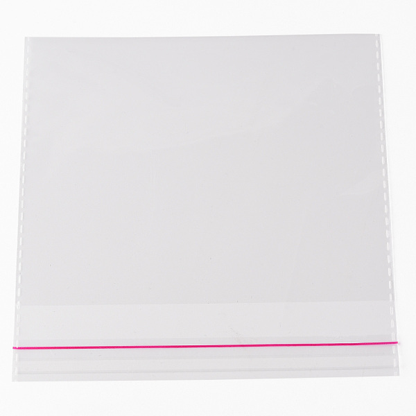 

PandaHall Rectangle OPP Cellophane Bags, Clear, 14x14x0.02cm, Inner Measure: 11x14cm OPP Cellophane Clear
