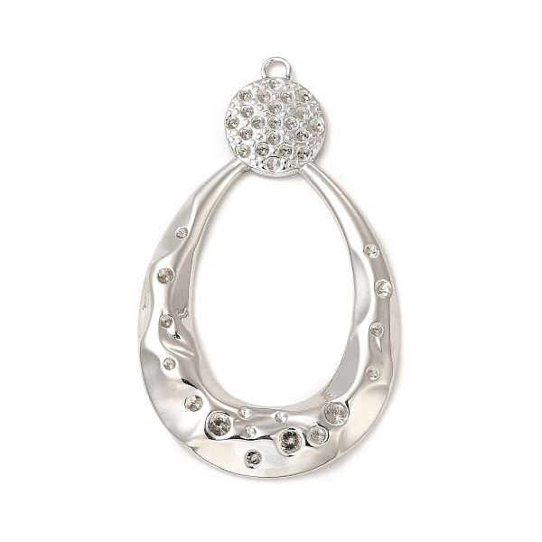 

PandaHall 304 Stainless Steel Big Pendant Rhinestone Settings, Teardrop, Stainless Steel Color, Fit For 1.4~2.5mm Rhinestone, 54x32.5x3.5mm...
