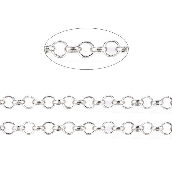 

PandaHall Brass Rolo Chains, Belcher Chains, Soldered, Long-Lasting Plated, with Spool, Cadmium Free & Nickel Free & Lead Free, Platinum...