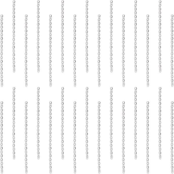 100Pcs 304 Stainless Steel Cable Chains