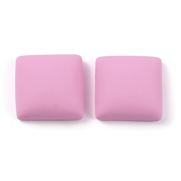 

PandaHall Resin Cabochons, Square, Violet, 15.5x15x7mm Resin Square Purple