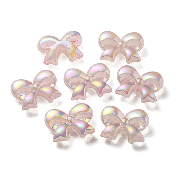 

PandaHall UV Plating Luminous Transparent Acrylic Beads, Glow in The Dark, Bowknot, Lavender Blush, 28.5x37.5x12mm, Hole: 3.5mm Acrylic...