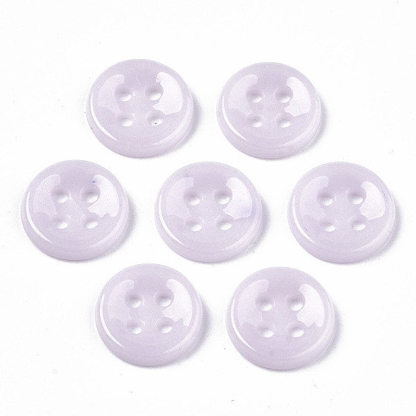 4-Hole Handmade Lampwork Sewing Buttons
