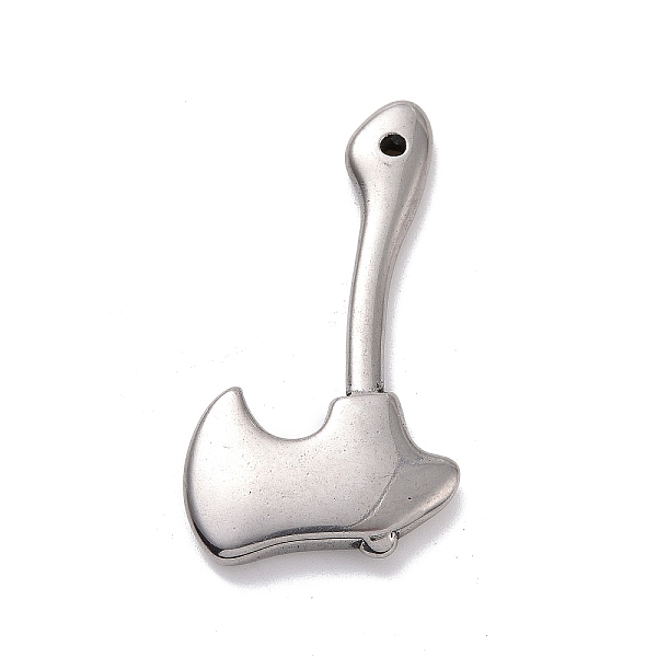 

PandaHall 304 Stainless Steel Pendants, Axe, Stainless Steel Color, 42.5x22x4mm, Hole: 1mm 304 Stainless Steel Others