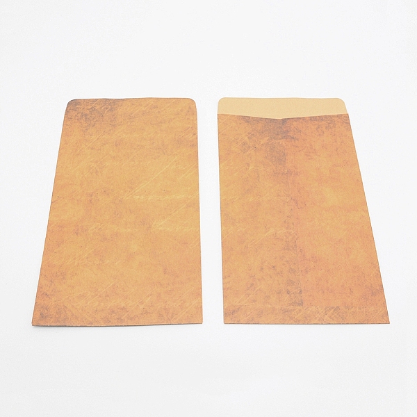 

PandaHall Kraft Envelopes Handwritten Style for Baby Showers & Wedding, BurlyWood, 219x121x0.1mm Paper Rectangle Orange