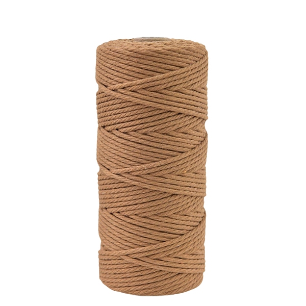 Cordón de macramé de algodón