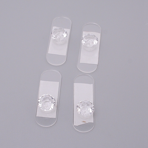 

PandaHall Acrylic Jewelry Display Hook, Rectangle, Clear, 2.3x6.55x1.7cm Acrylic Clear