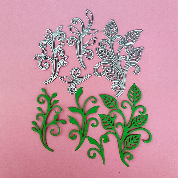 

PandaHall Carbon Steel Cutting Dies Stencils, for DIY Scrapbooking, Photo Album, Decorative Embossing Paper Card, Matte Stainless Steel...