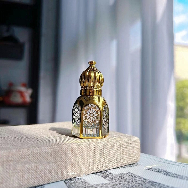

PandaHall Glass Roller Ball Bottles, SPA Aromatherapy Essemtial Oil Empty Bottle, Gold, 2.4x2.4x5.8cm Glass Bottle Gold