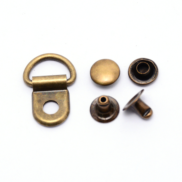 

PandaHall Brass Boot Lace Hooks, for Climbing and Outdoor Shoes, with Rivets, Oval, Antique Golden, 22x14x3mm, Hole: 4mm, Button Cover...