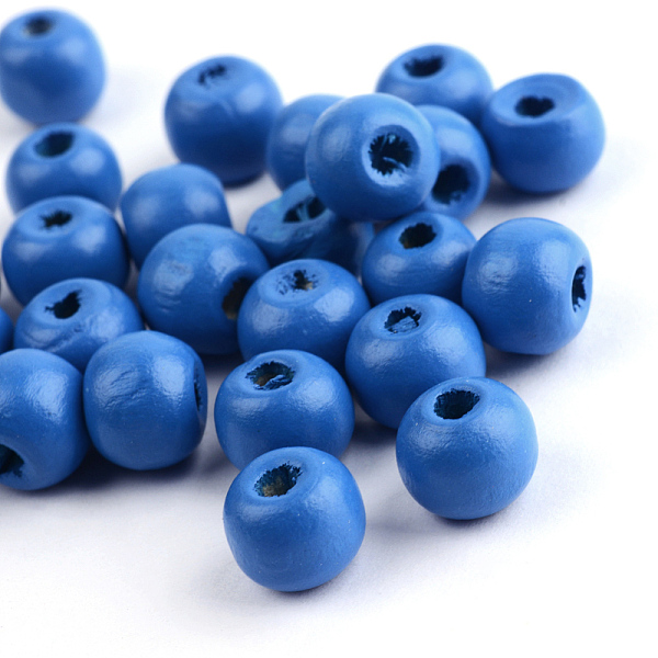 Natural Wood Beads - image