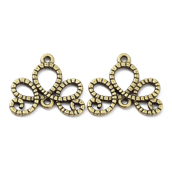 

PandaHall Tibetan Style Alloy Links Connectors, Cadmium Free & Nickel Free & Lead Free, Flower, Antique Bronze, 21x21x1.5mm, Hole: 1mm Alloy...