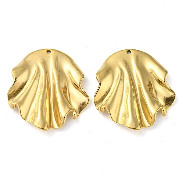 

PandaHall Ion Plating(IP) 304 Stainless Steel Pendants, Real 18K Gold Plated, Petaline, 32x29x4.5mm, Hole: 1.4mm 304 Stainless Steel...