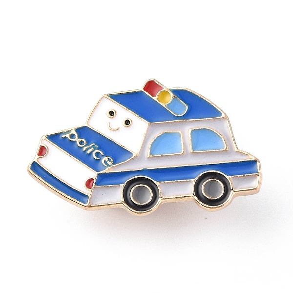 Police Car Enamel Pin