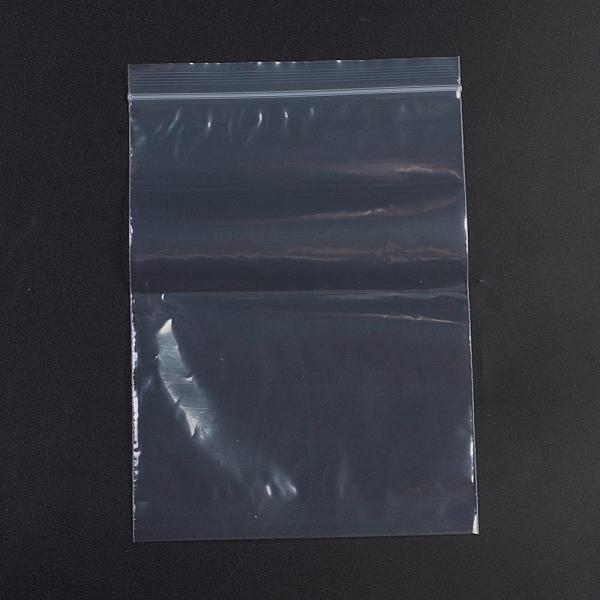 

PandaHall Plastic Zip Lock Bags, Resealable Packaging Bags, Top Seal, Self Seal Bag, Rectangle, White, 22x15cm, Unilateral Thickness: 2.1...