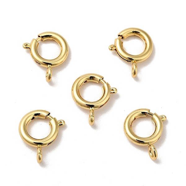 Brass Spring Ring Clasps