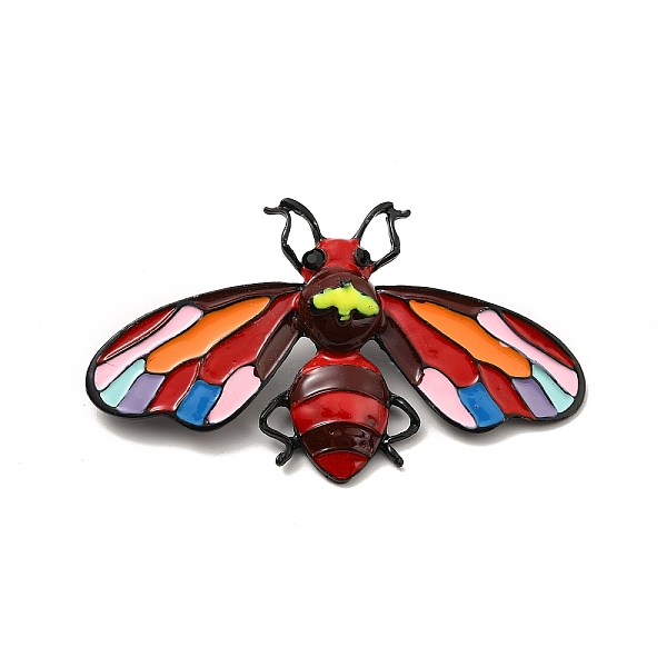 

PandaHall Alloy Rhinestone Brooches, Enamel Lapel Pin Cadmium Free & Lead Free, Moth, Red, 42.5x73.5x8mm, Pin: 0.7mm Alloy+Rhinestone Red
