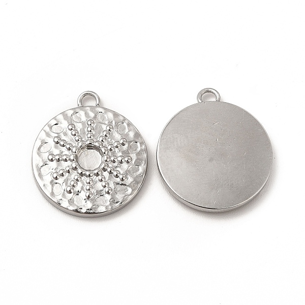 

PandaHall 304 Stainless Steel Pendant Cabochon Settings, Flat Round with Sun, Stainless Steel Color, Tray: 3mm, 18.5x16x2mm, Hole: 1.6mm 304...
