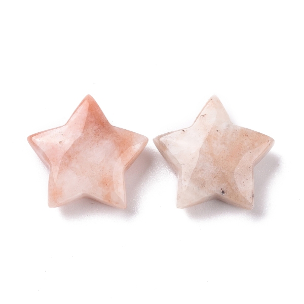 

PandaHall Natural Brecciated Jasper Beads, No Hole, Star, 24x25x8mm Brecciated Jasper Star