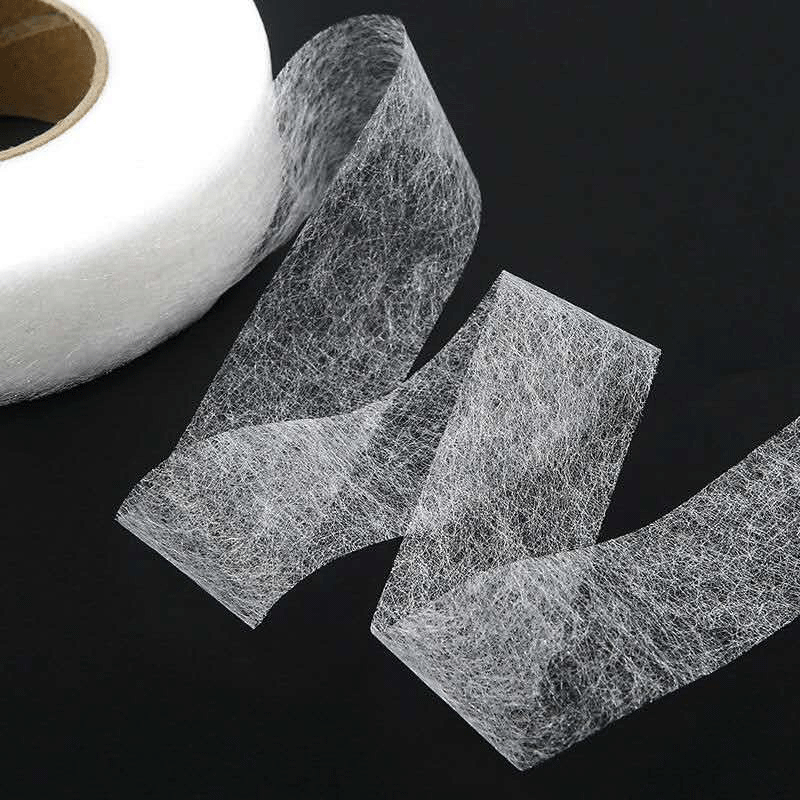 

PandaHall Fabric Fusing Adhesive Hem Tape, Double Sided Iron on Heat Adhesive Tape, No Sewing for Clothing Making, White, 0.5cm, about 70...