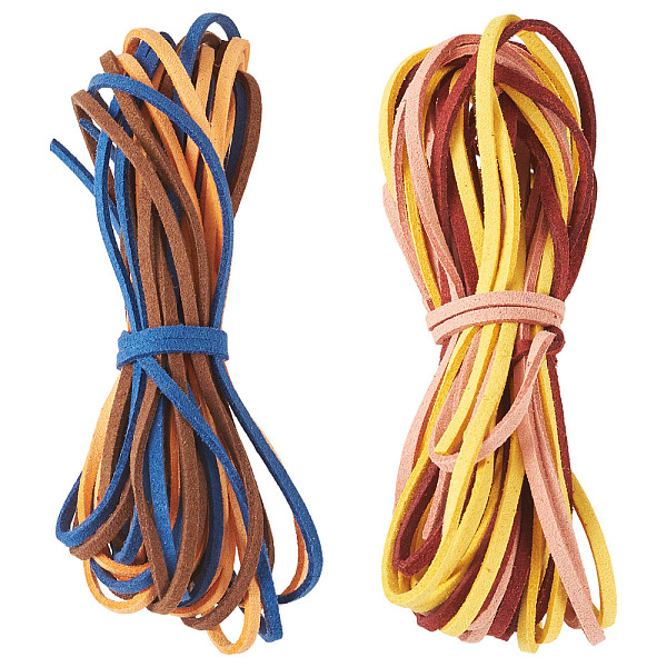 2 lot de cordons en faux daim