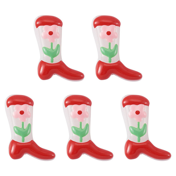 5 perle en émail de verre pour peinture de cuisson de bottes