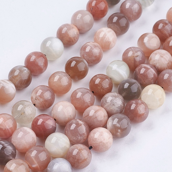 Natural Multi-Moonstone Beads Strands
