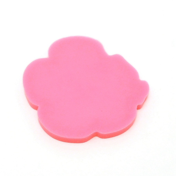 

PandaHall DIY Pendant Food Grade Silicone Molds, Resin Casting Pendant Molds, For UV Resin, Epoxy Resin Jewelry Making, Flower, Hot Pink...