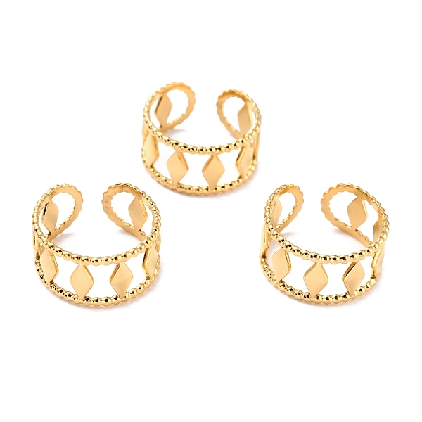 Ion Plating(IP) 304 Stainless Steel Finger Rings