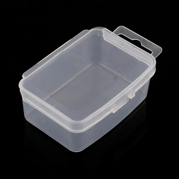 

PandaHall Rectangle Plastic Bead Storage Containers, Clear, 8.5x5.5x3cm Plastic Rectangle Clear