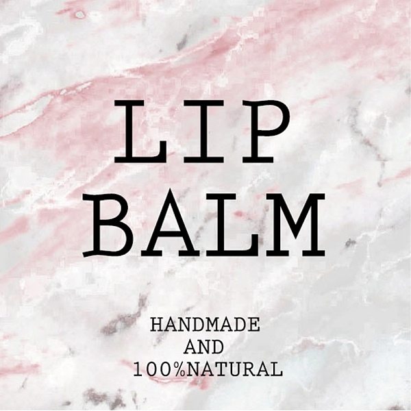 

PandaHall Custom Lip Balm DIY Label Sticker, Coated Paper Paster, Self-Adhesive Stickers, Square with Word, Marble Pattern, 5x5cm Paper..., Pink