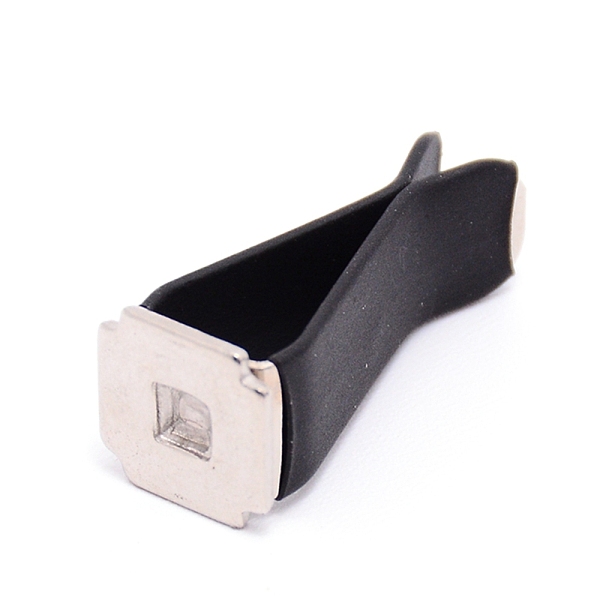 

PandaHall Magnetic Ferromanganese Iron & Plastic Clip, For Automobiles Accessories, Black, 31x12.5x12.5mm Plastic Others Black