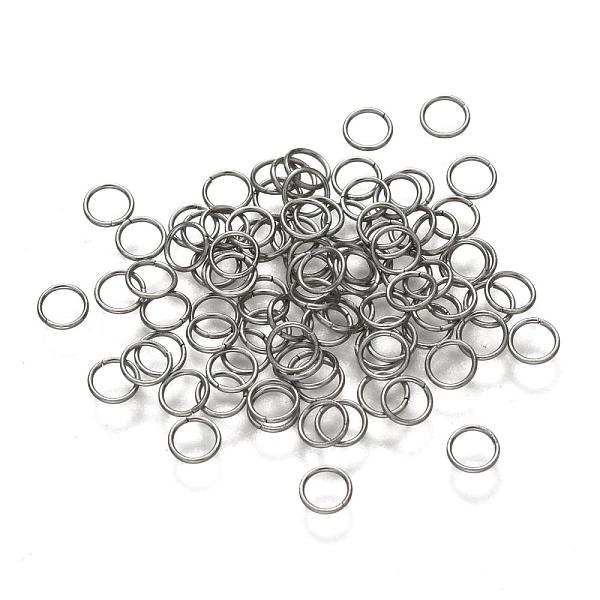 

PandaHall 304 Stainless Steel Jump Rings, Open Jump Rings, Ring, Stainless Steel Color, 24 Gauge, 4x0.5mm, Inner Diameter: 3mm 304 Stainless...