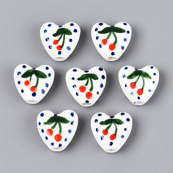 Handmade Porcelain Ceramic Beads