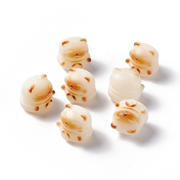 

PandaHall Carved Natural Bodhi Root Beads, Buddha Beads, Cat Shape, Chocolate, 18x18x16mm, Hole: 2mm Bodhi Cat Shape Brown