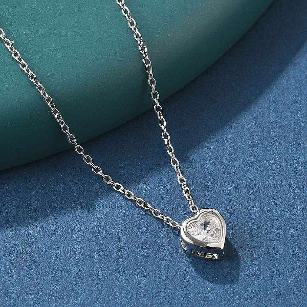 Colliers pendentifs en acier inoxydable 304