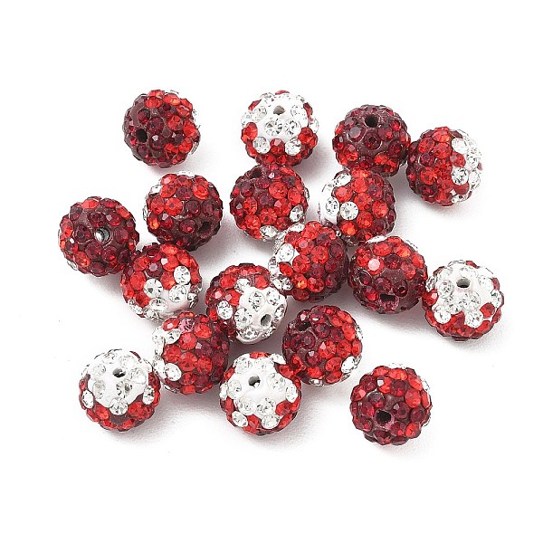 Perles de strass en pâte polymère manuelles