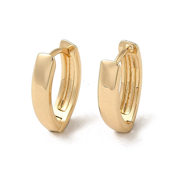 

PandaHall Brass Hoop Earring, Light Gold, 15.5x3.5mm Brass