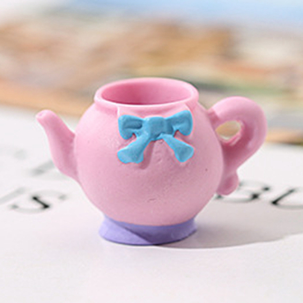 

PandaHall Resin Pendants Accessories, Teapot Shape, Pink, 14.6x25.2mm Resin Others Pink