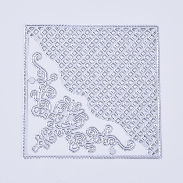 

PandaHall Carbon Steel Cutting Dies Stencils, for DIY Scrapbooking/Photo Album, Decorative Embossing DIY Paper Card, Square, Matte Platinum...