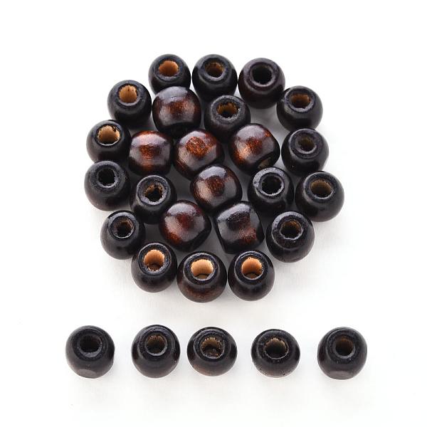 

PandaHall Coconut Brown Barrel Natural Wood Beads, Lead Free, 12x11mm, Hole: 5mm Wood Barrel Brown