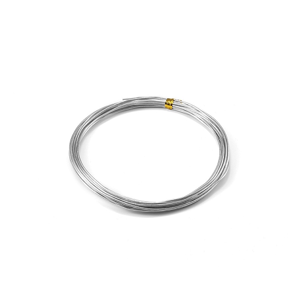 

PandaHall Aluminum Wire, Bendable Metal Craft Wire, Round, for DIY Jewelry Craft Making, Silver, 22 Gauge, 0.6mm, 10M/roll Aluminum Round...