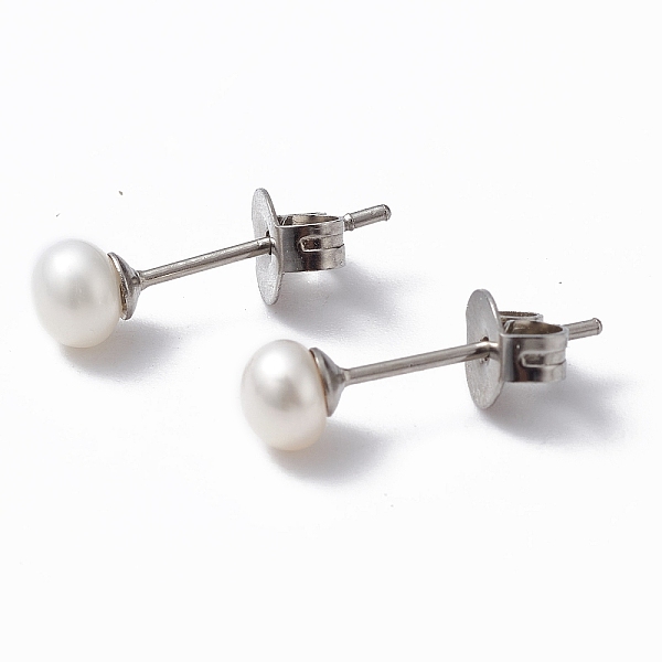 Natural Pearl Ear S… - image