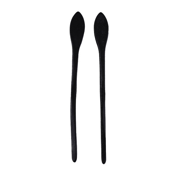 

PandaHall Vintage Schima Wood Hair Sticks Findings, Hair Accessories for Women, Black, 182x18x7mm Wood Black