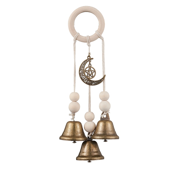 Iron Witch Bells for Door Knob Protection