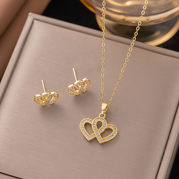 Brass Micro Pave Cl… - image