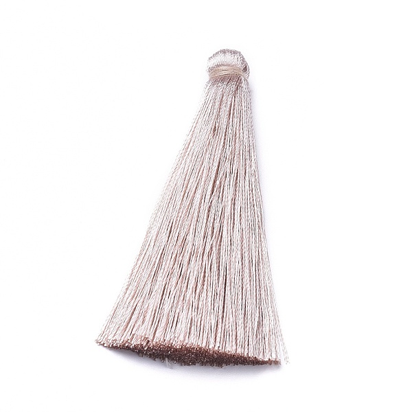 

PandaHall Cotton Thread Tassel Big Pendants, Lavender Blush, 70~73x9~10mm Cotton