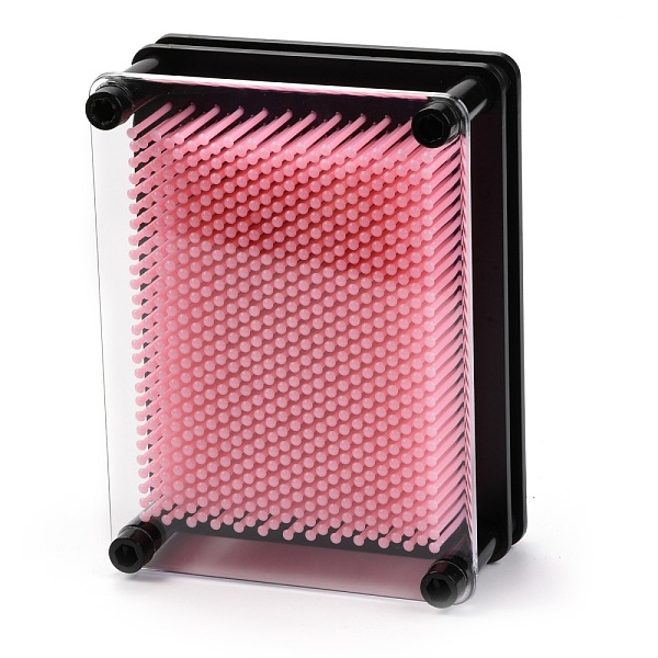 

PandaHall 3D Pin Art Toy, Unique Plastic Pin Art Board for Kids, Inspire Imagination & Challenge Sense, Pink, 125x94x54.5mm Plastic...